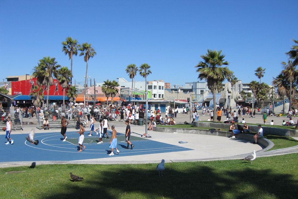 Venice Beach Basketball Court