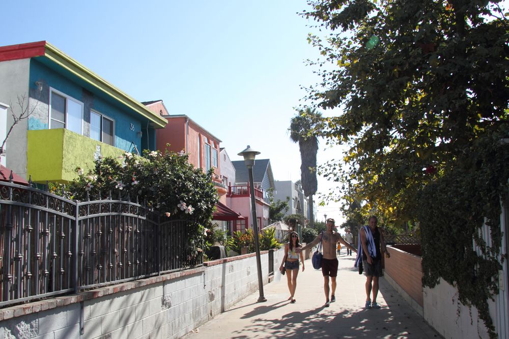 Venice Beach Walk Street