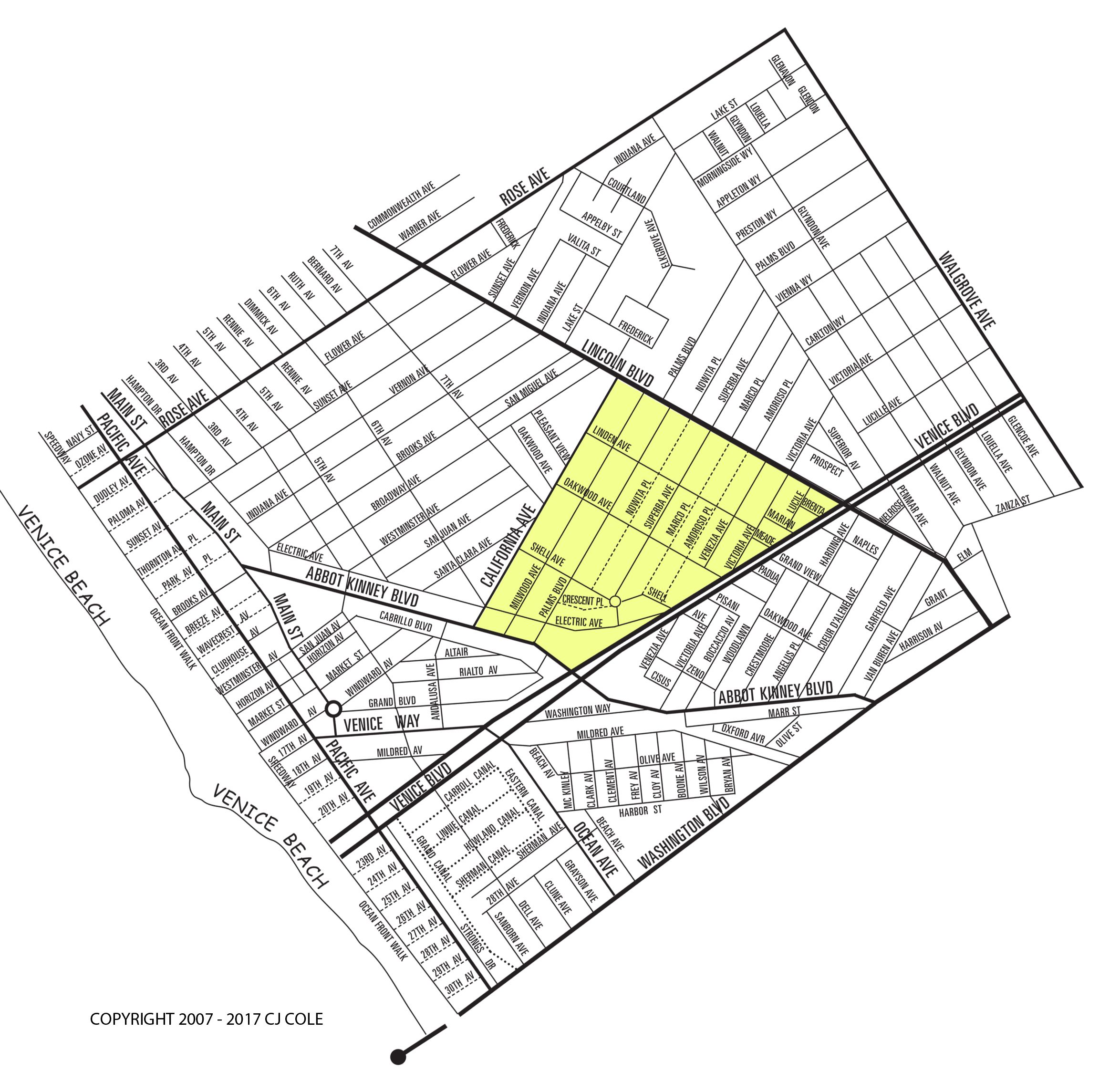 The Milwood Neighborhood Map