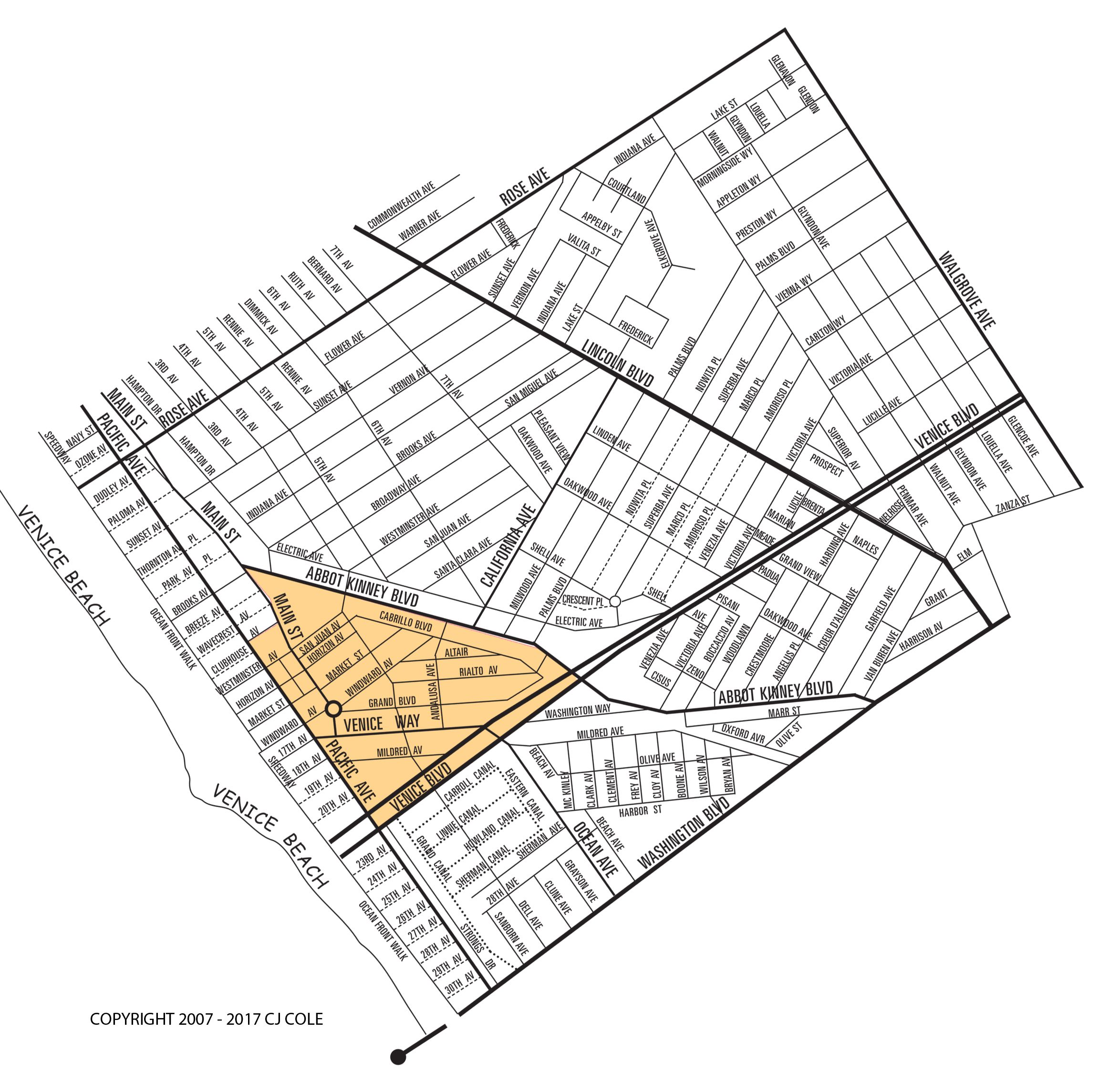 The Windward Circle Neighborhood Map